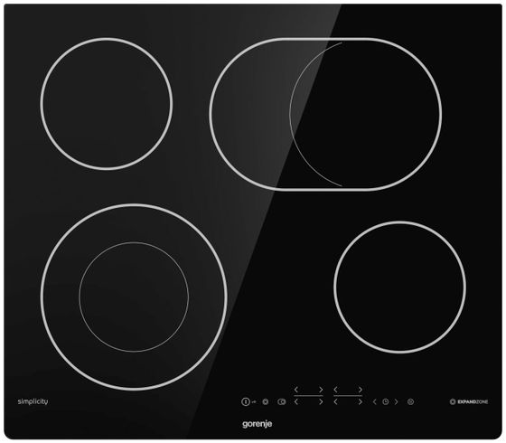 Электрическая варочная панель Gorenje ECT643SYB черный