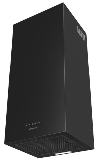 Вытяжка цилиндрическая Meferi ROOMBOX40BK LIGHT черный управление:кнопочное (1 мотор)