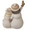 Фигурка декоративная &quot;Снеговики&quot;, L12 W9,5 H15,5 см