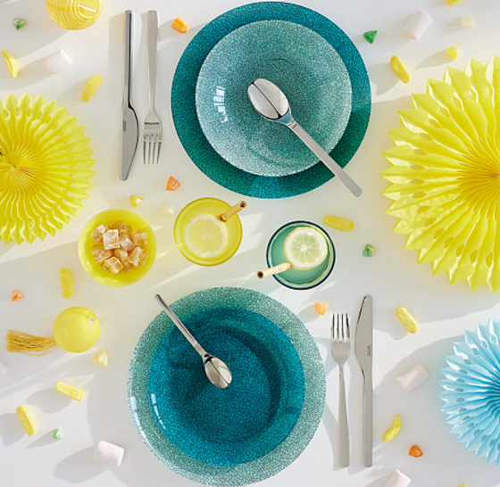 Тарелка суповая ICY TURQUOISE 20см