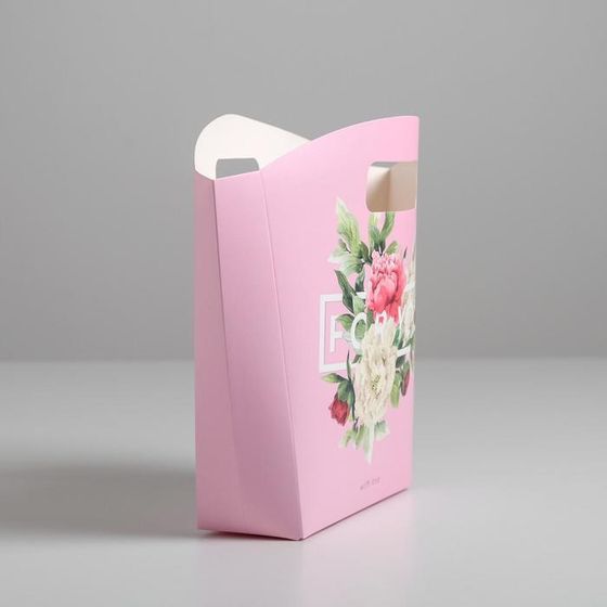 !09 Пакет подарочный (набор 2 штуки) With love, 23 × 22 × 6 см.