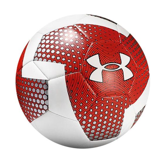 Under Armour Size 5 Soccer TPU Machine Stitched Soccer Ball Unisex White Red