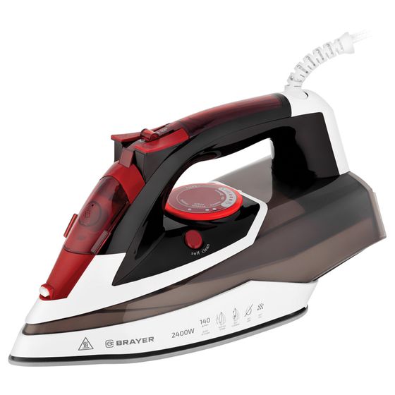 Утюг Brayer BR4005 2400Вт черный/белый/красный