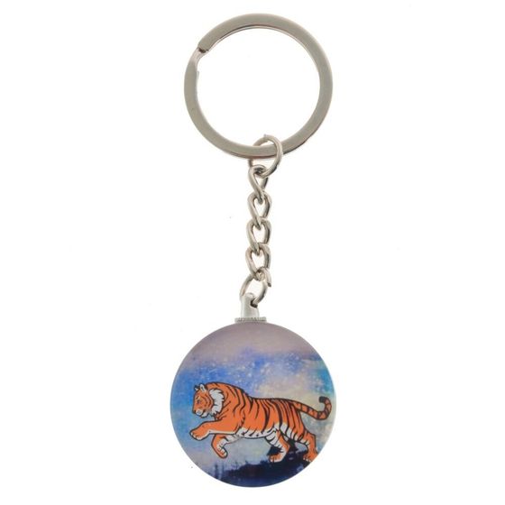 Брелок  &quot;Тигр&quot;,  L3 W1 H3 см, 6в.
