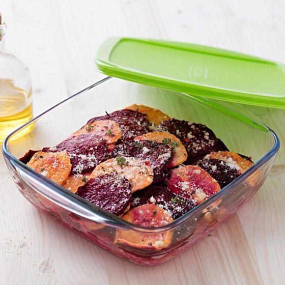 Блюдо с крышкой Cook <(>&<)> Store 25x22x7см 2.2л квадратное