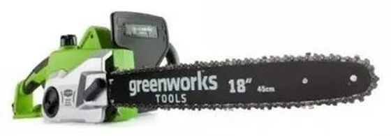 Пила цепная сетев. GreenWorks GCS2046 2000Вт дл.шины:18&quot;(45см) (20037)