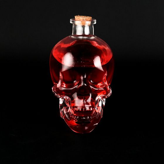 Штоф для крепких напитков ЧЕРЕП 800мл