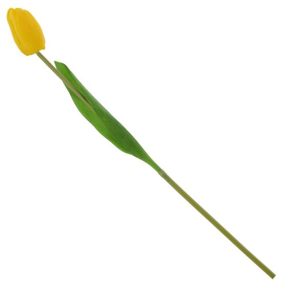 Цветок искусственный &quot;Тюльпан&quot; (Real Touch), L3 W3 H47 см