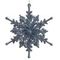 Изделие декоративное подвесное &quot;Снежинка&quot;, L12 W6 H13 см