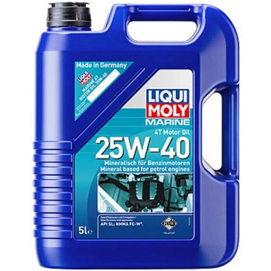 Масло моторное для лодок Liqui Moly Marine 4T Motor Oil 25W-40