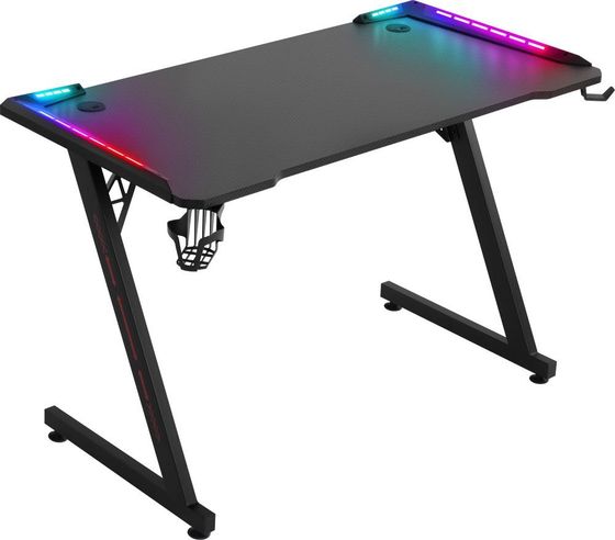 Стол для компьютера Defender IDOL RGB черный (64333)