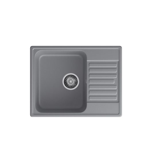 Мойка LEX GARDA 620 DEEP GREY 62х48 кварц темно-серый