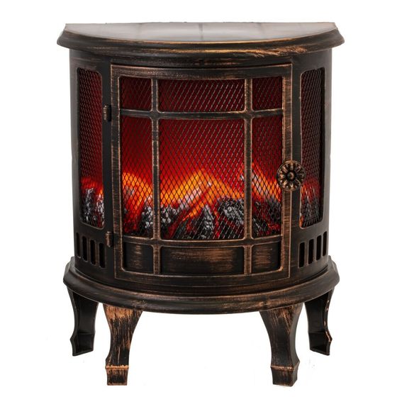 Изделие декоративное &quot;Камин&quot;, L24,5 W12,5 H30 см, (подсветка, USB, 3xLR14 не прилаг.)