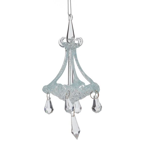 Украшение новогоднее "Подвеска", L7,5 W7,5 H15,5 см, 1 штука. дизайн микс