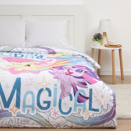 Пододеяльник &quot;Magical&quot; My Little Pony, 143*215 см, 100 % хлопок, поплин