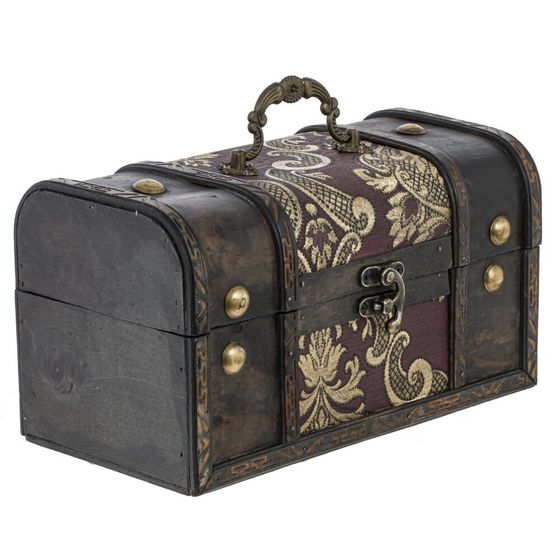 Шкатулка &quot;Сундук&quot;, Д22 Ш12 В12 см