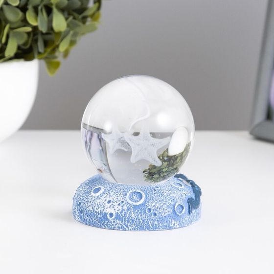 Фигурка светящаяся RISALUX «Морская звезда», LED-ночник, 1 Вт, USB, 6×6×8см