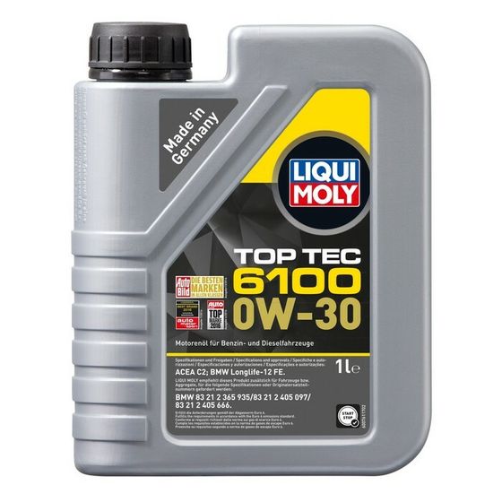 Масло моторное  LiquiMoly Top Tec 6100 0W-30, 1 л