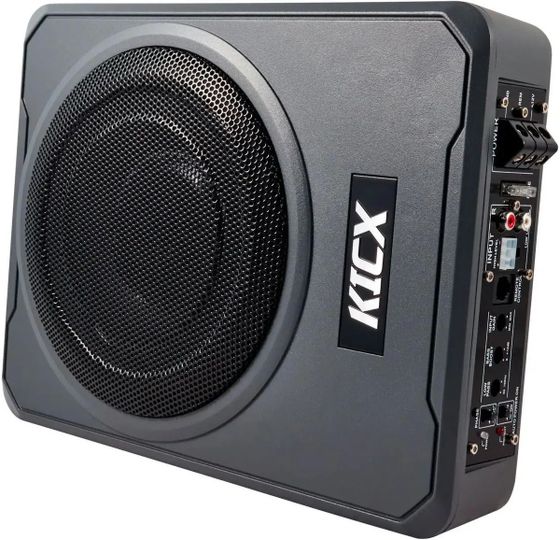 Сабвуфер автомобильный Kicx Q200BA 300Вт активный 8&quot; (20см) (2013902)