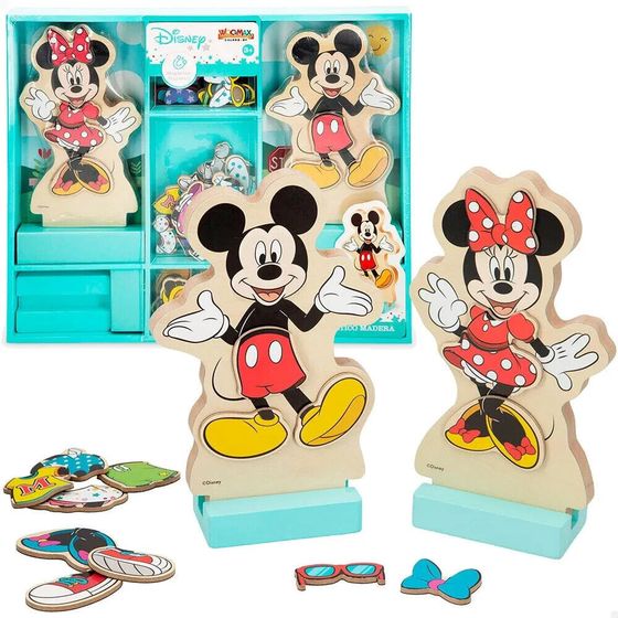 WOOMAX Minnie And Mickey Magnetic Puzzle 54 pieces