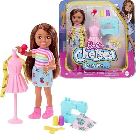 Lalka Barbie Mattel Barbie Chelsea Kariera HCK70