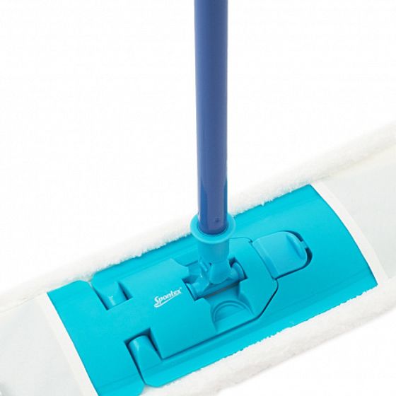 Швабра MICROWIPER ABRASIVE с телескоп.ручкой 140см, микрофибраабразив