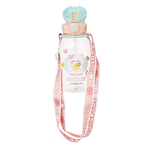 Бутылка, 750 мл, L9 W9 H21 см, дизайн микс