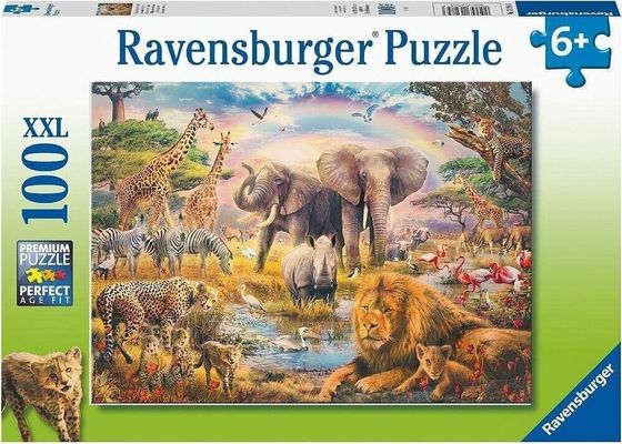 Ravensburger Puzzle XXL 100 Дикие животные
