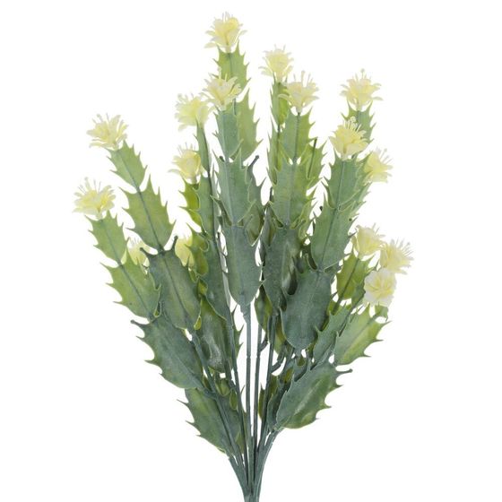 Цветок искусственный (блок 2шт), L12 W11 H40 см, 4в.