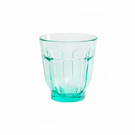 Стакан РОМАН бирюзовый 250мл низкий