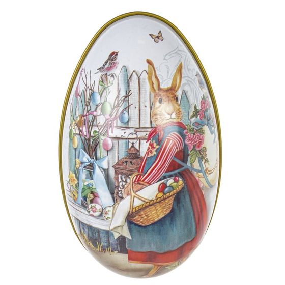 Изделие декоративное &quot;Яйцо-шкатулка&quot;, L11 W7 H7 см