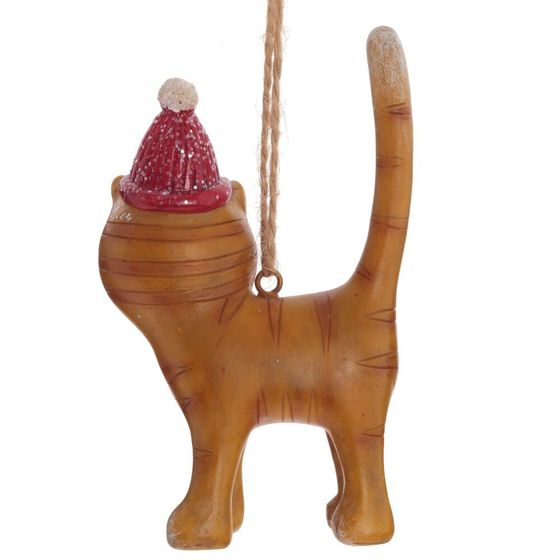 Изделие декоративное подвесное &quot;Котёнок&quot;, L6,5 W3 H10 см, 2в.