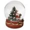 Фигурка декор в стекл шаре &quot;Дед Мороз и елка&quot;, D 12 см, L12 W12 H13,5 см