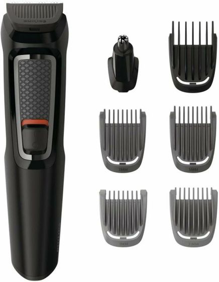 Триммер Philips MG3720/15 аккум. (насадок 7шт) черный