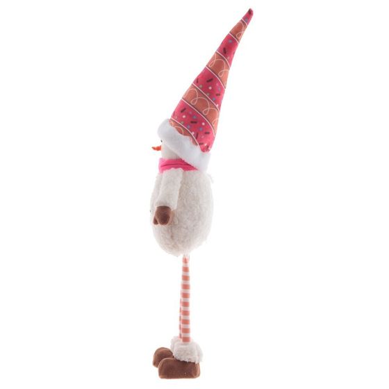 Игрушка набивная &quot;Снеговик&quot;, L24 W14 H76/63 см