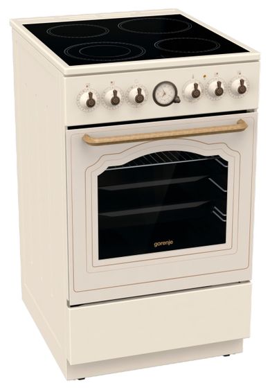 Плита электрическая Gorenje GECS5B70CLI бежевый (без крышки)