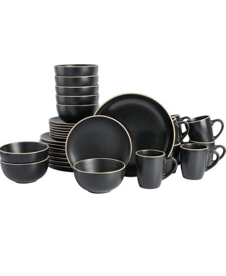 Home Rockaway 32 Piece Dinnerware Set, Service for 8