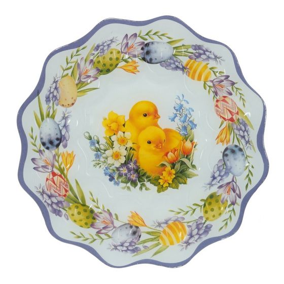 Тарелка для 12-ти яиц, L27,5 W27,5 H1 см