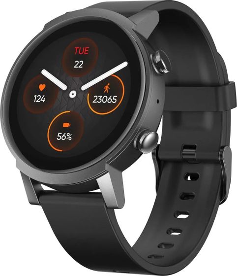 Смарт-часы ARK mobvoi Ticwatch E3 1.3&quot; 22мм черный (P1034000400A)