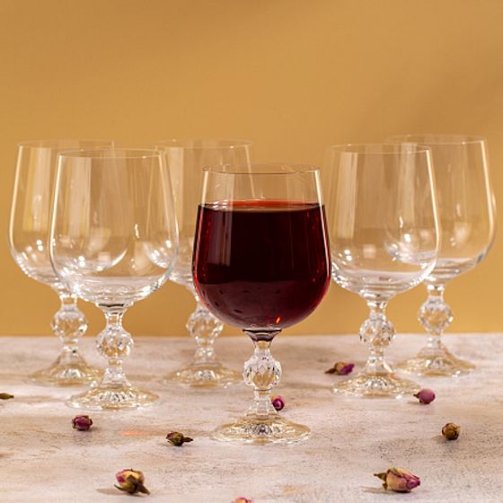 Набор бокалов для вина CLAUDIA 6шт 455мл