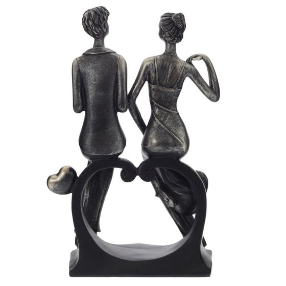 Фигурка декоративная "Влюбленная пара", L13 W9 H25 см