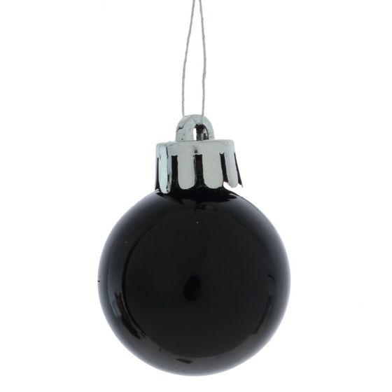 Набор из 40шт Украшение новогоднее "Шар", D3/4/5/6 см, L14 W14 H26 см