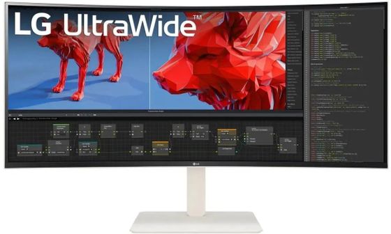 Монитор 38&quot; LG UltraWide 38WR85QC-W белый NANO IPS 21:9 3840x1600 144Гц (38WR85QC-W.ARUZ)