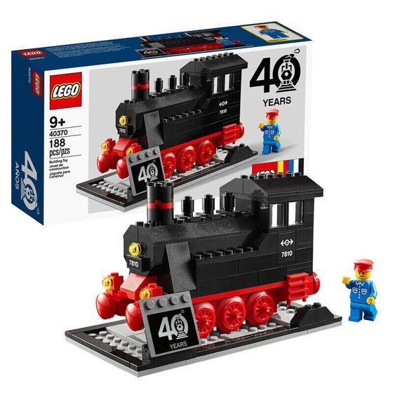 LEGO Trains 40th Anniversary Set Building Blocks 40370