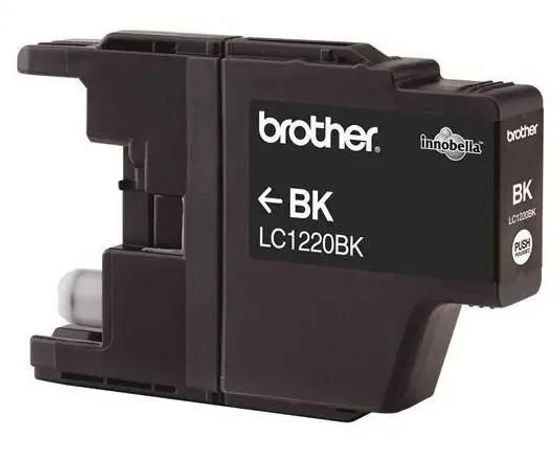 Картридж струйный Brother LC1220BK черный (300стр.) для Brother MFC-J430W/J825DW/DCP-J525W