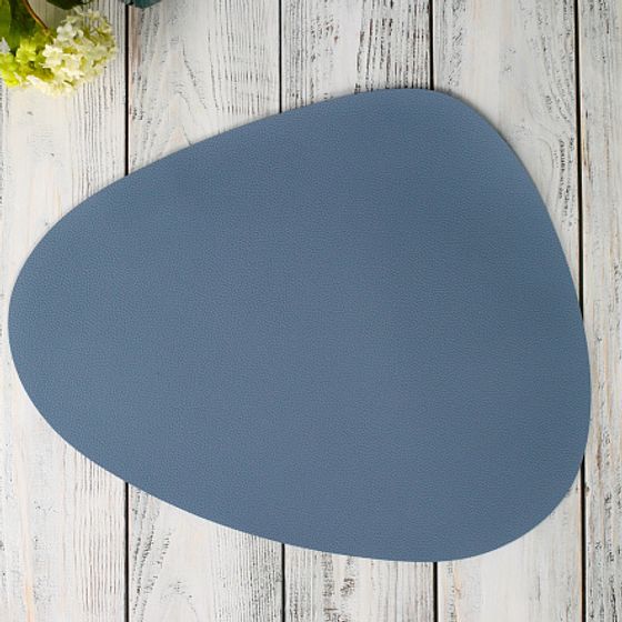 Мат на стол треугольный BLUE 45х36см