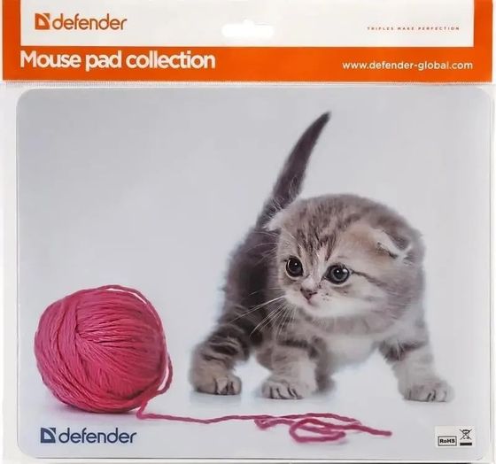 Коврик для мыши Defender SILK 50706 рисунок 230х190х1.6мм