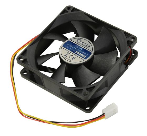 Вентилятор 5bites FB8025S-12H3 черный 80x25мм 3000rpm 3pin