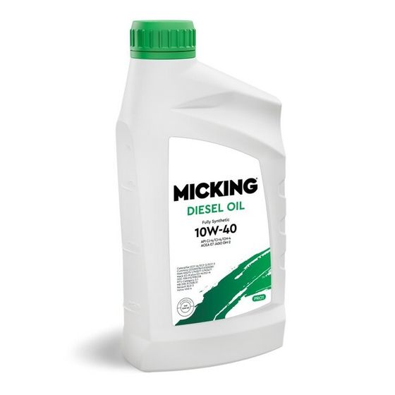 Масло моторное Micking Diesel Oil PRO1, 10W-40 CJ-4/CI-4/CH-4 E7 A3/B3, синтетическое, 1 л   1023526