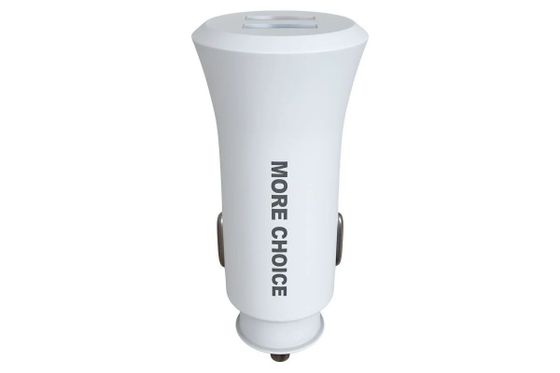 Автомобильное З/У More Choice AC23 2.4A USB Type-A белый